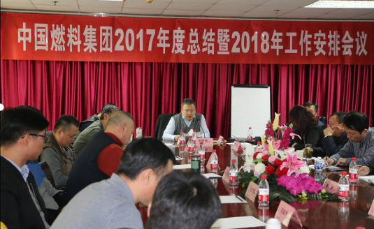 中國(guó)燃料集團(tuán)2017年度工作總結(jié)暨2018年度工作安排會(huì)議